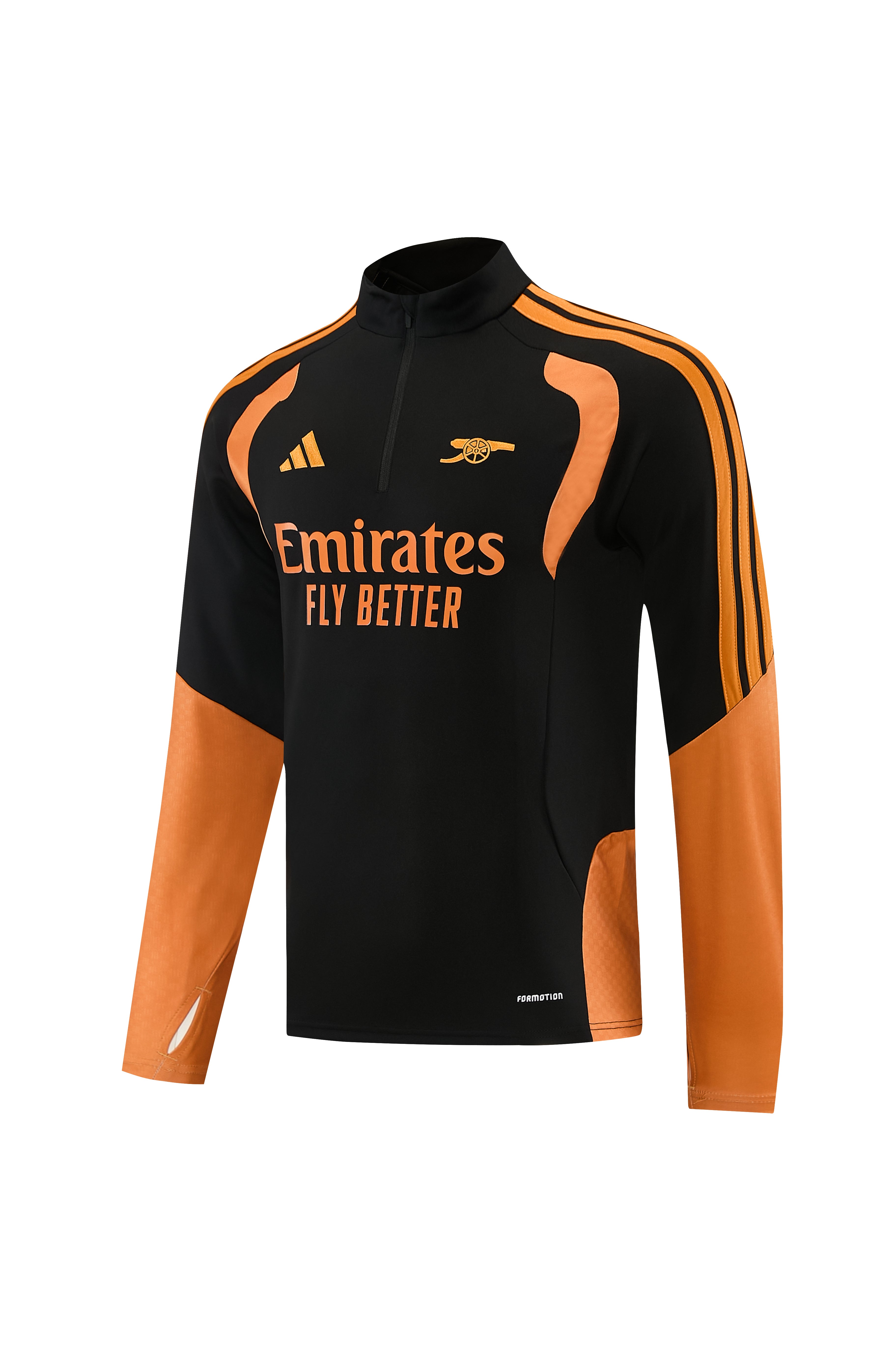 Kids Tracksuit 26/27 - Black and Orange