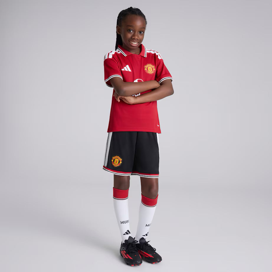 [Black Shorts] Home 26/27 Kids Shirt Kit