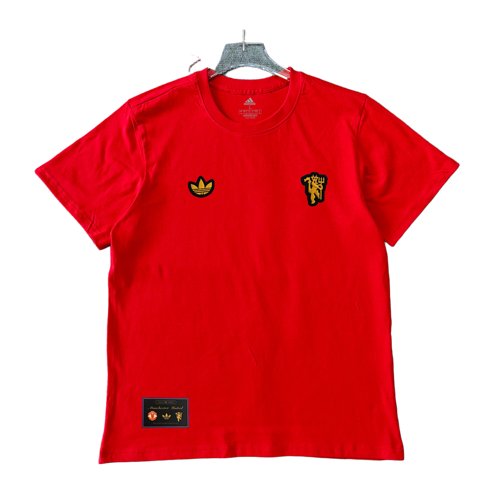 [Red] T-Shirt - Black