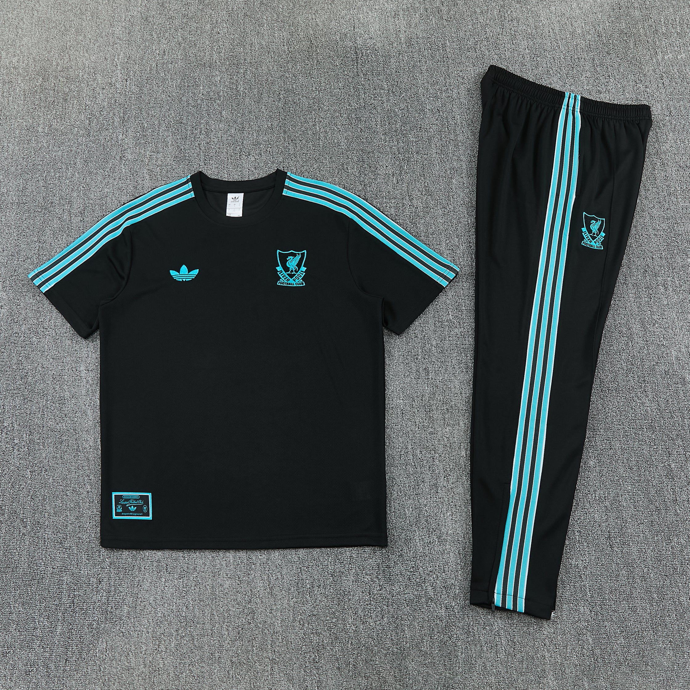 Training Suit 26/27 - Black and Teal